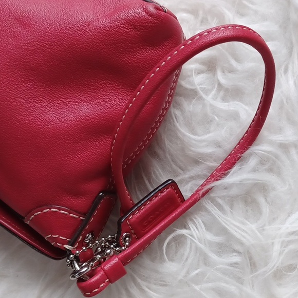 Coach leather  wristlet - Picture 2 of 13